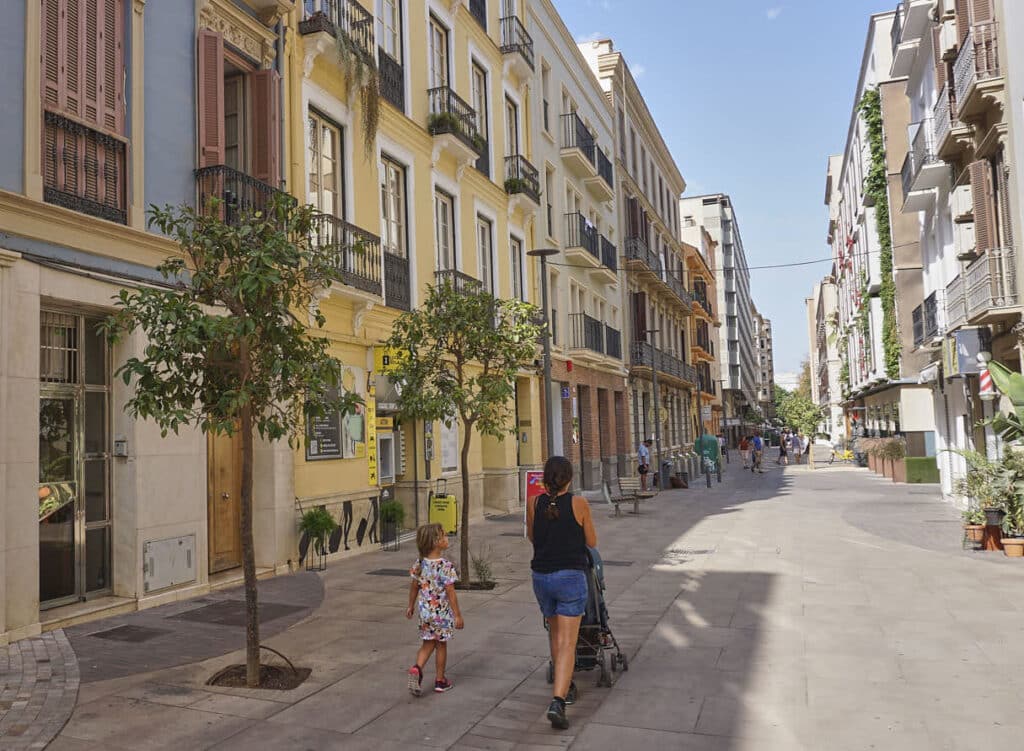 SoHo District in Málaga, Spain