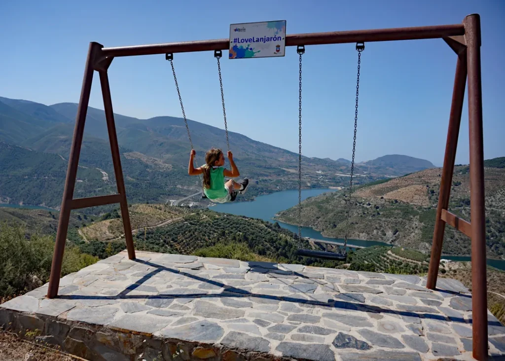 Big swing Lanjarón, Granada Andalusia