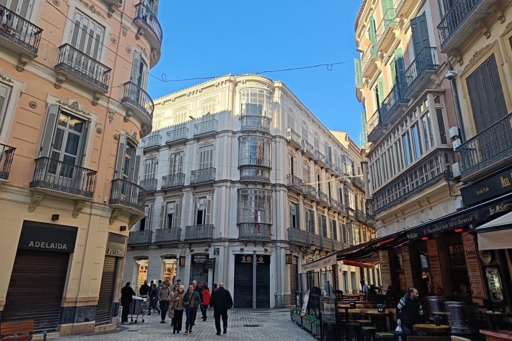 Málaga city centre