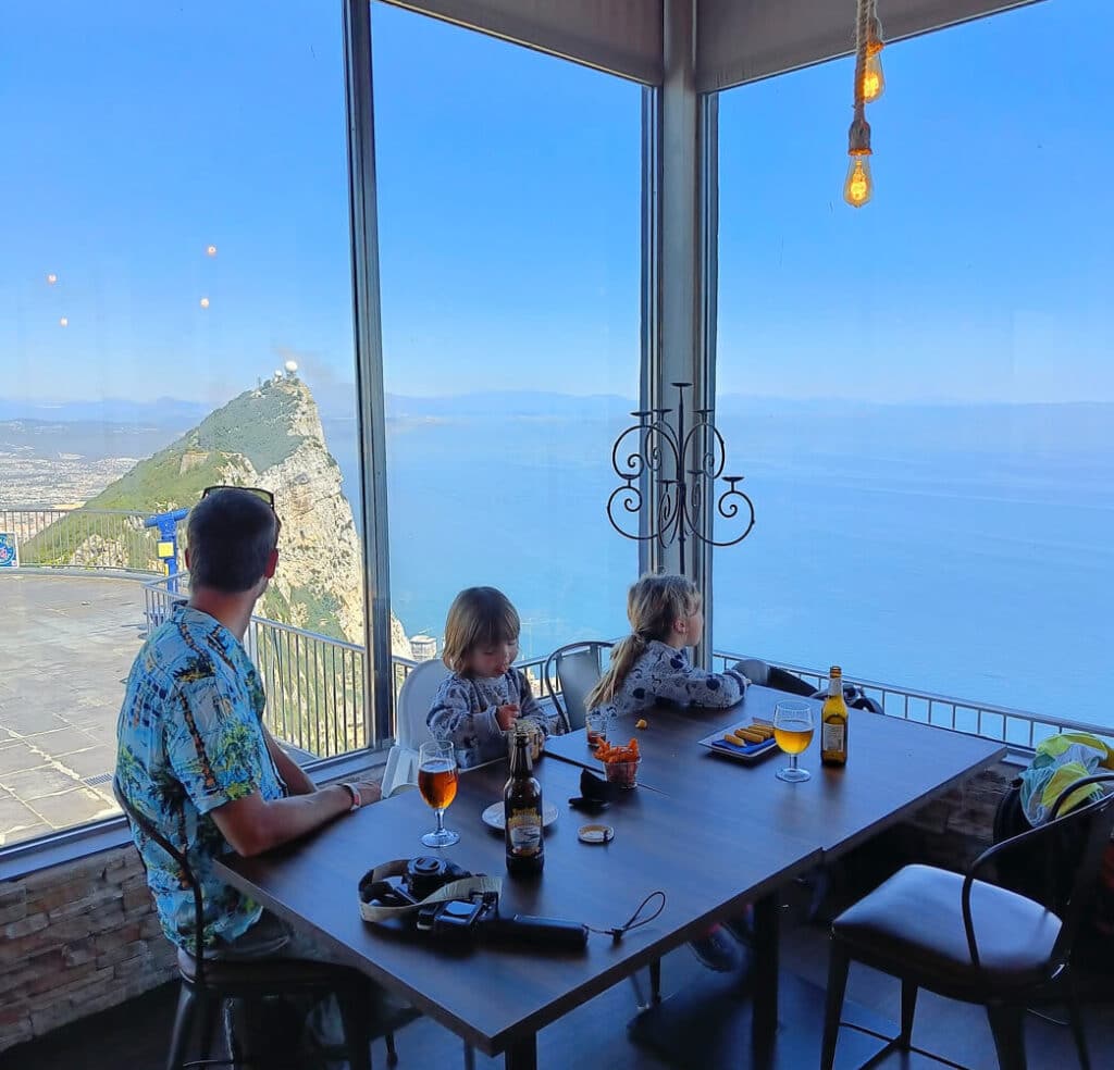 Top of the Rock Café, Gibraltar.