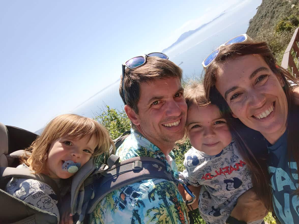 Enjoying our day trip to Gibraltar