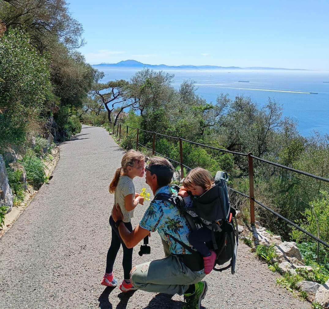 and the girls on the rock, Gibraltar day visit.