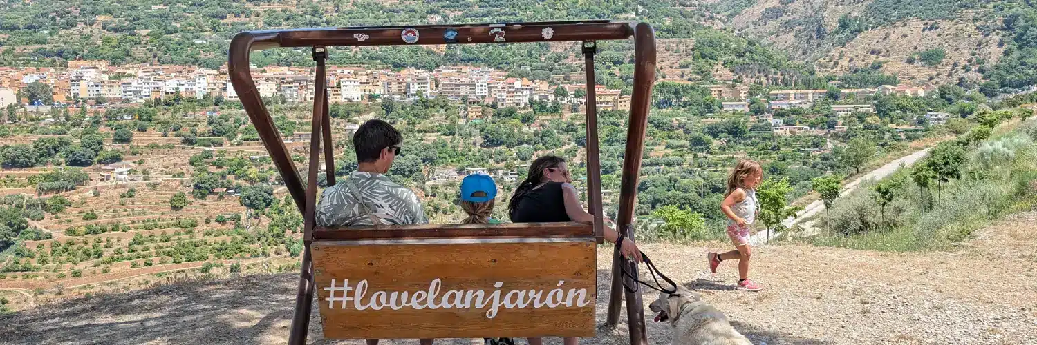 Viewpoint near Lanjarón, Granada Andalusia.