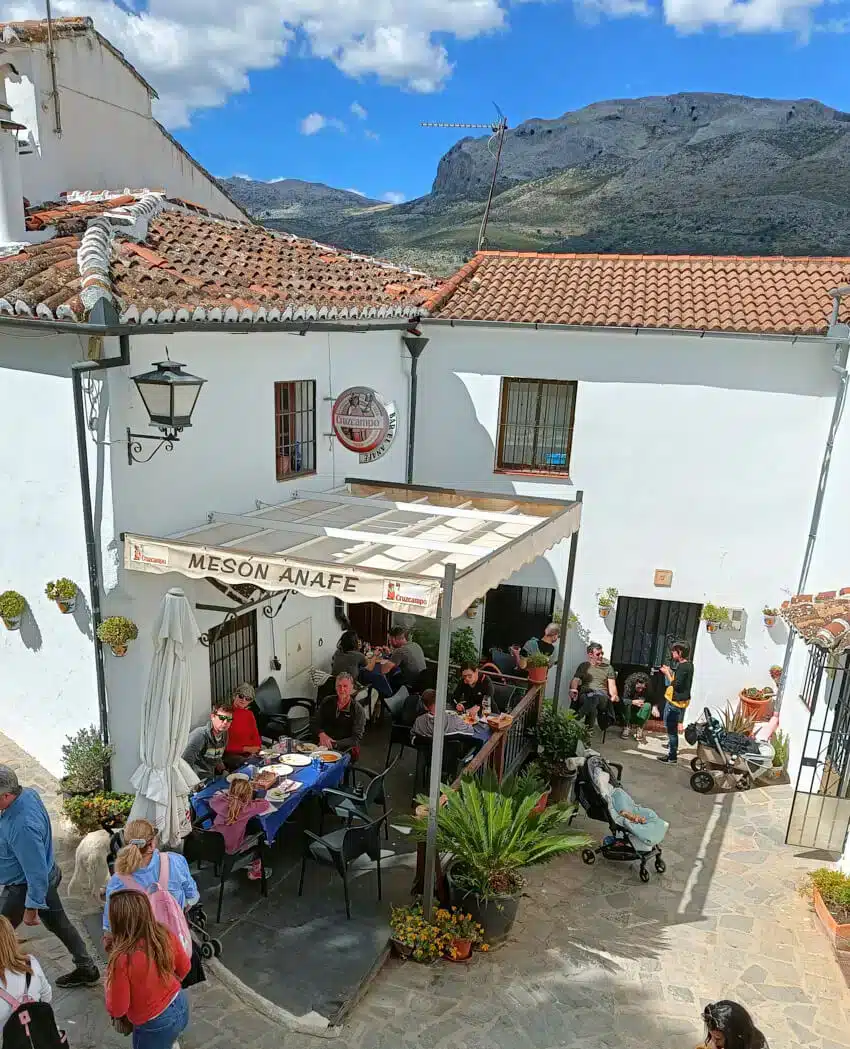 The Anae restaurant in the centre of Parauta Málaga