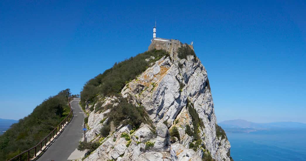 Upper rock nature reserve Gibraltar
