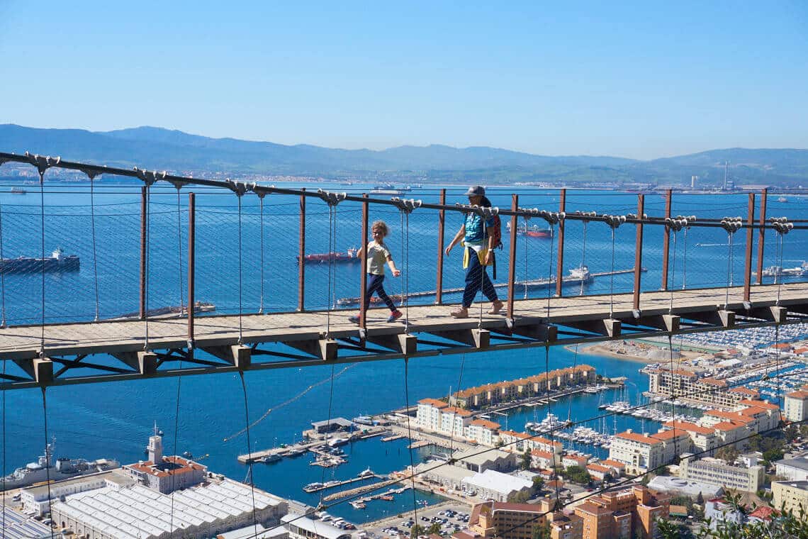 Windsor Suspension Bridge Gibraltar
