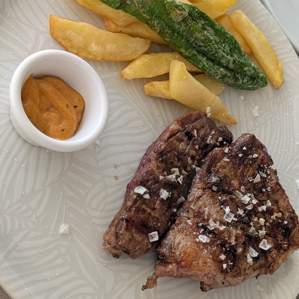 Iberian pork pluma