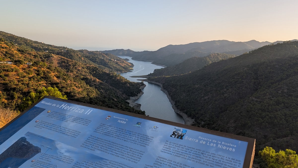 vista embalse