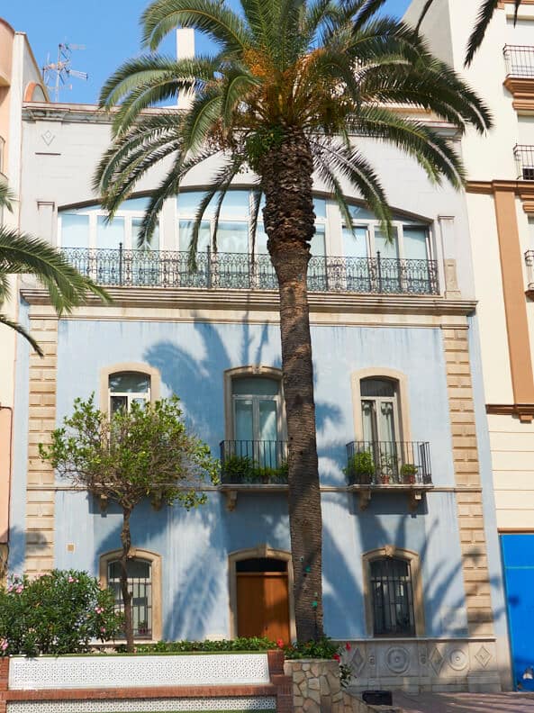Typical town house in la Línea de la Concepción in Cadiz