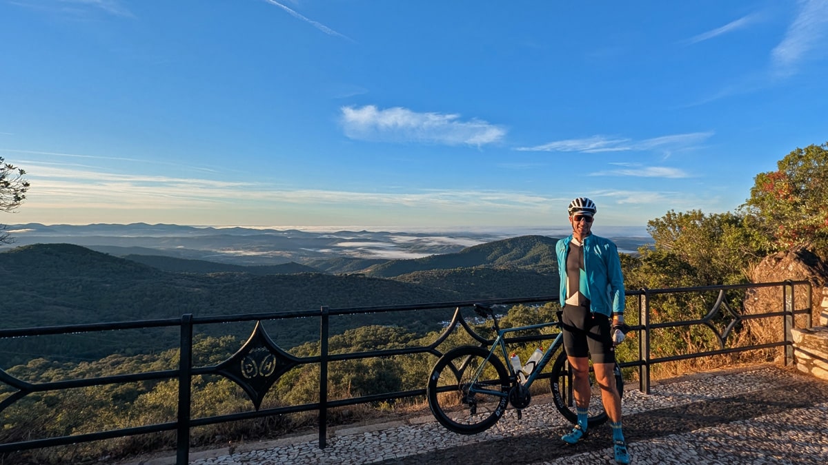 Cycling in Jabugo