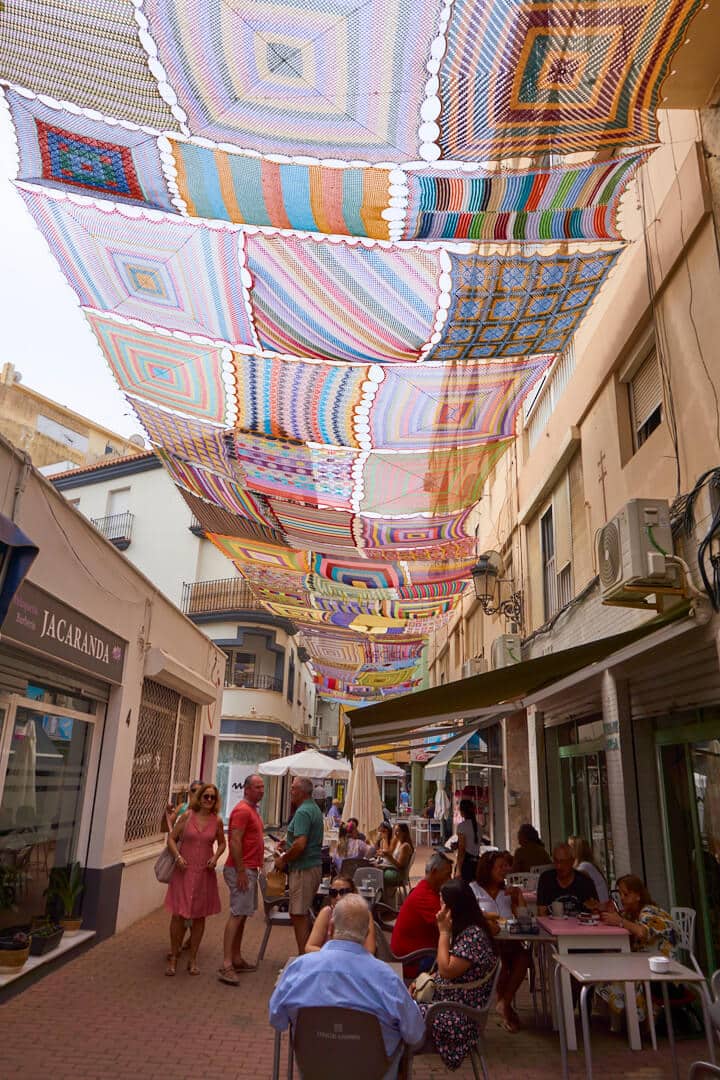 Calle de las Flores la línea de la Concepción