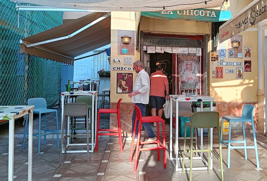 Popular bar Chicota in La Línea de la Concepción