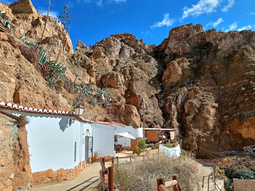 Cave houses in Gorafe