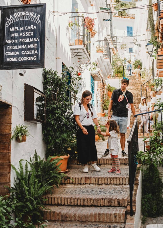 Frigiliana town near Maro