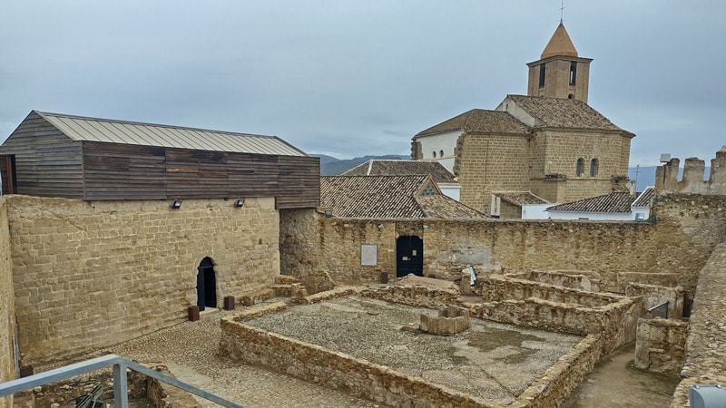 The castle in Iznájar Córdoba Andalusia