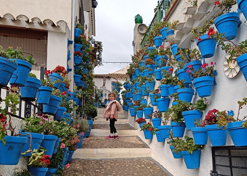 Patio in Iznájar Córdoba Andalusia