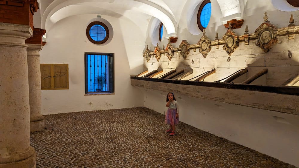The stables in Palace of Peñaflor, Écija