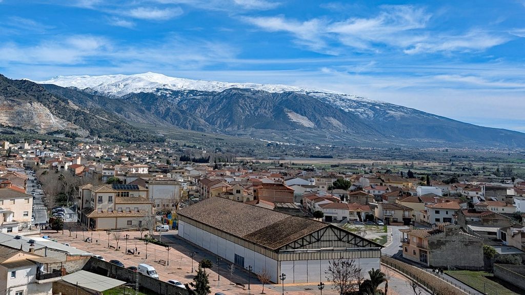 Views of Padul from the rooftop of the silo